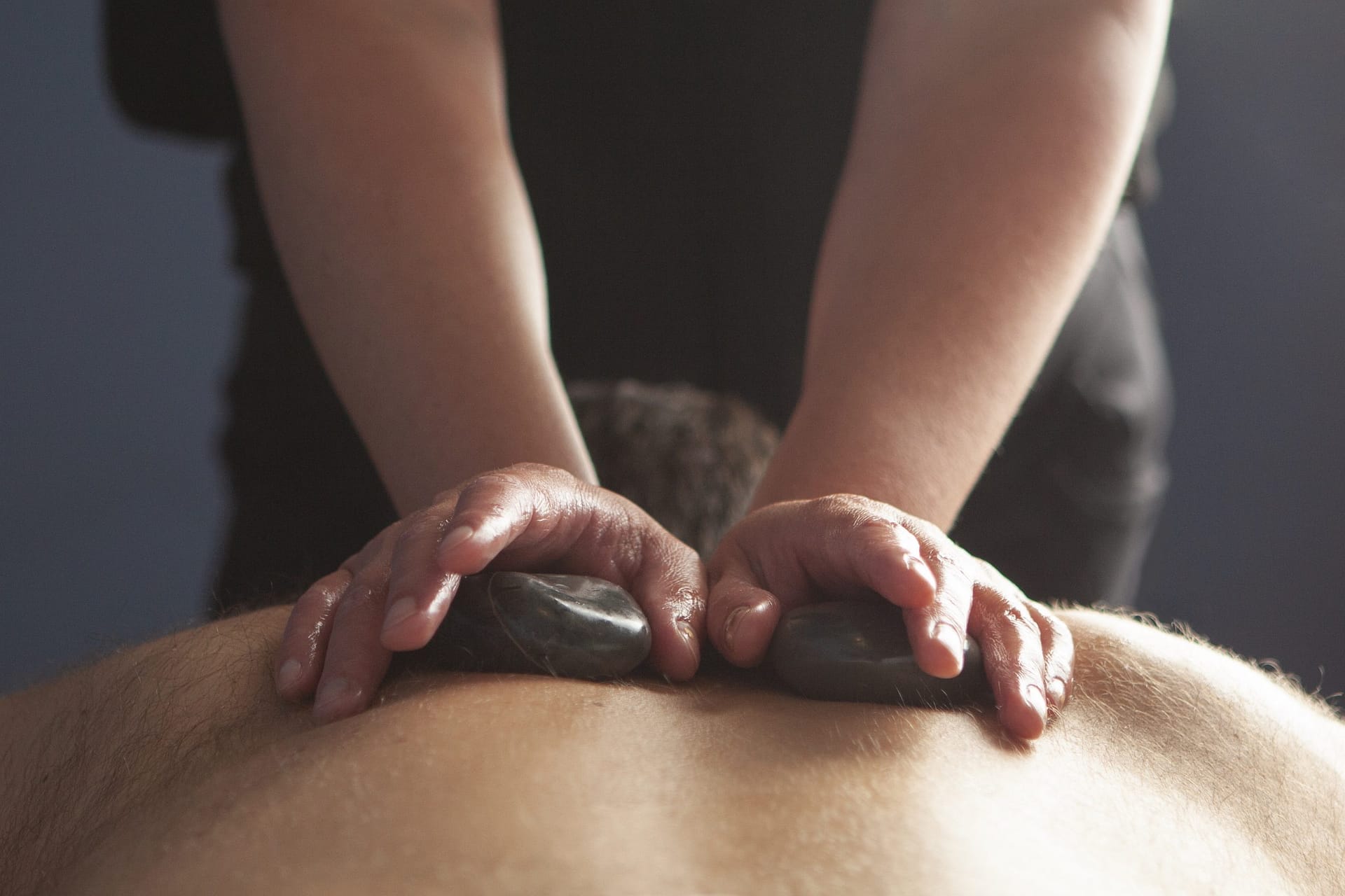 Hot stone massage